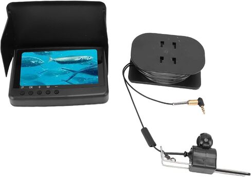 Fabater Wide Angle Underwater Fishing Camera 5MP 1080P FHD with 5 Inch High Brightness Display for Ice Fishing in Kuwait