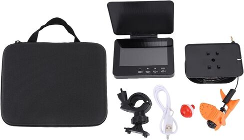 Fabater 1080P HD Underwater Fishing Camera with 4.3" Display for Boat Ice Fishing, 30m Cable Fish Finder in Kuwait