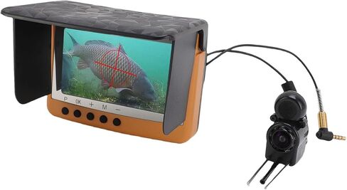 Fabater 5MP Underwater Fishing Camera with 25M Durable Cable and 4.5" HD Screen for AllDay Fishing Expeditions in Kuwait