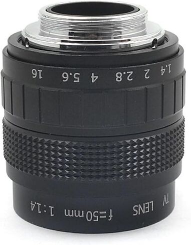 50mm C Mount F1.4 3.0MP Lens C Mount 2/3 Inch Television TV Lens Industrial Camera Lens in Kuwait