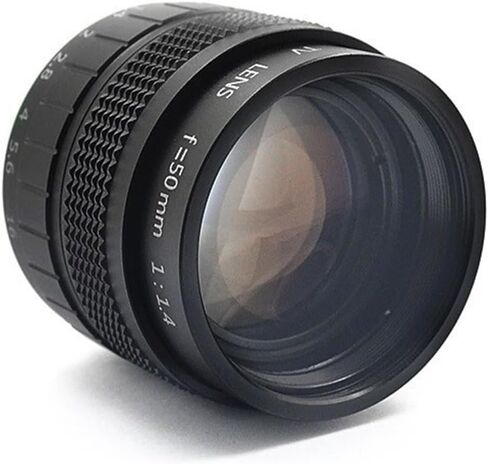 50mm C Mount F1.4 3.0MP Lens C Mount 2/3 Inch Television TV Lens Industrial Camera Lens in Kuwait