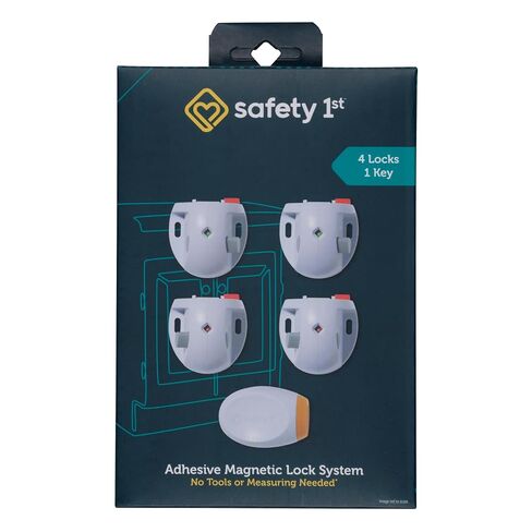 Safety 1st Adhesive Magnetic Lock System, 4 Locks And 1 Key in Kuwait