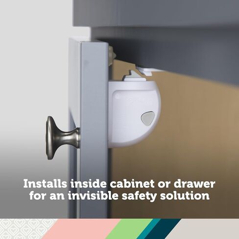 Safety 1st Adhesive Magnetic Lock System, 4 Locks And 1 Key in Kuwait
