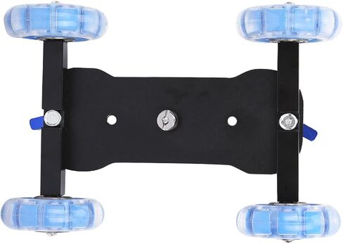 Tbest Mini DSLR Camera Slider 10KG Load Aluminum Alloy Track Dolly Car with Silicone Wheels for DSLR Action Cameras Smartphones in Kuwait