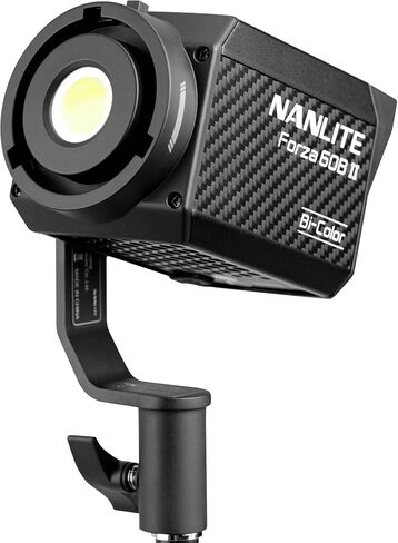 Nanlite Forza 60b Ii Bi Color LED Spotlight with Bowens Adapter | Bi-Color 2700-6500K, Cri 96 and Tlci 98, 72W, Includes 45 Degree Mini Reflector, Bh-Fz60 Battery Grip in Kuwait