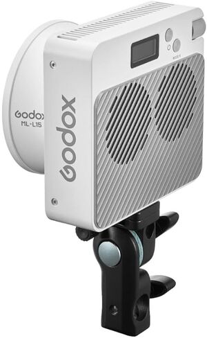 Godox ML100Bi 120W Bi-Color LED Video Light, 2800K-6500K COB Continuous Output Lighting with Reflector, Adapter for Filmmaking, Live Streaming, Video and Studio Photography in Kuwait