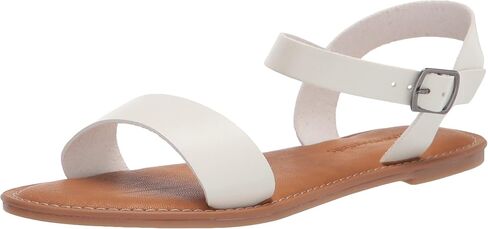 Amazon Essentials Women's Open Toe Buckle Ankle Strap Slingback Sandals in Kuwait