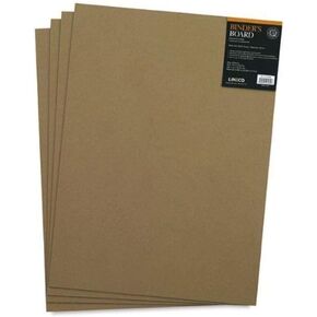 Lineco, Neutral pH Binder Board 14.5x20.5 In, 0.08 Thickness, Pack of 4 | Acid-Free Unbuffered, Used for Bookbinding, Repair or Restore, Bookboard for Framing, Boxes, Bulletin Boards, Chipboard, DIY in Kuwait