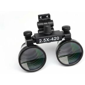 Headset Binocular Head Loupe Headband Visor Glasses Painting Loupe Multi Layer Coated Optics and Wide Field Flexible Headband with Padding Suitable, 2.5X Lens Set in Kuwait