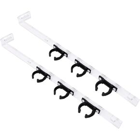 Luocute Acrylic Fish Tank Light Tube Clips, Adjustable Clamp for LED Tube Holder with External Mount Design for Glass Aquarium in Kuwait