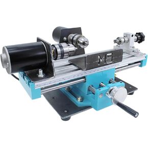 Micro Metal Lathe, DIY Wood Beads Bench Drill, Mini Variable Speed 7000 RPM, High Precision Milling Machine for Mini Parts Processing, Professional Table in Kuwait
