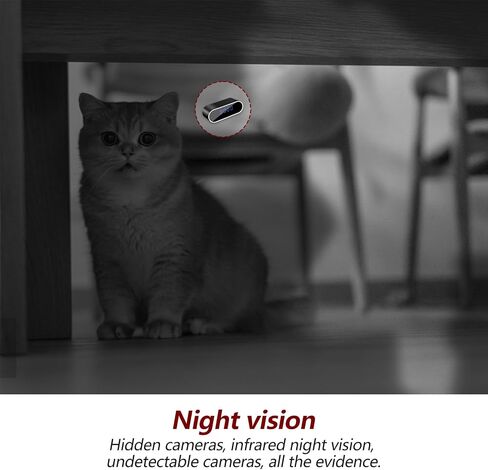 WiFi Security Camera, Spy Camera Clock, Hidden Camera Nanny Cam | APP Control, Remote Viewing, Night Vision, Motion Detection, Indoor Surveillance in Kuwait
