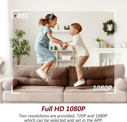 WiFi Security Camera, Spy Camera Clock, Hidden Camera Nanny Cam | APP Control, Remote Viewing, Night Vision, Motion Detection, Indoor Surveillance in Kuwait