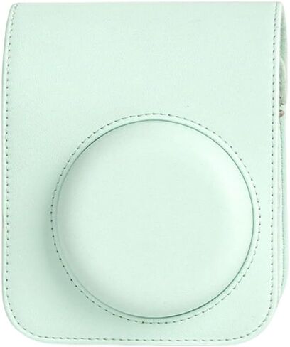 Fujifilm Instax Mini 12 Instant Camera + Pro Design Protective Case & Magnetic Lucite Frames, 20 Sheets (Mint Green) in Kuwait