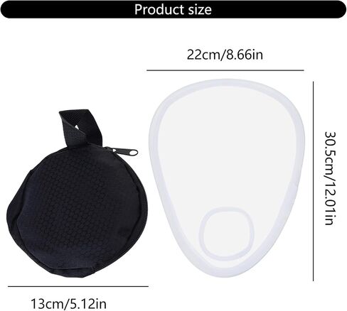 Camera Diffuser Foldable Portable Softbox Easy Install White Photography Lens Diffuser Reflector in Kuwait