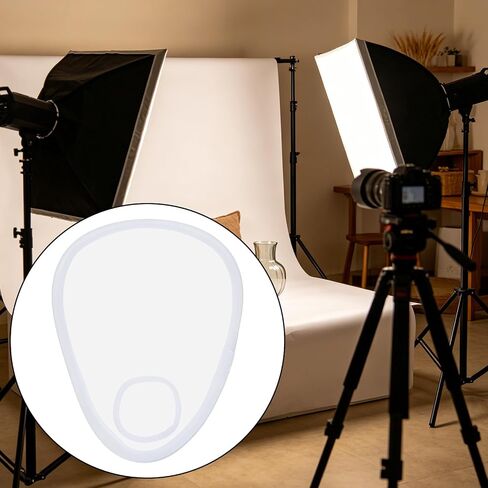 Camera Diffuser Foldable Portable Softbox Easy Install White Photography Lens Diffuser Reflector in Kuwait