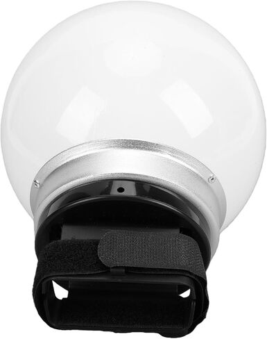 Soft Light Ball 15cm Compact Flash Diffuser with Hook and Loop Straps for Studio Portrait Photography in Kuwait