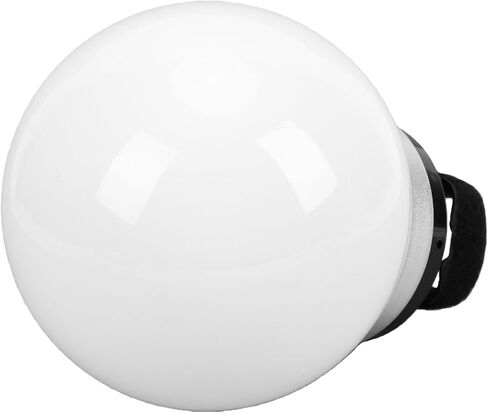 Soft Light Ball 15cm Compact Flash Diffuser with Hook and Loop Straps for Studio Portrait Photography in Kuwait