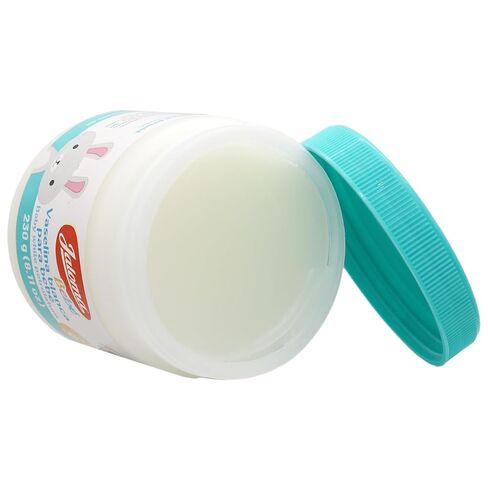 Jaloma Baby White Petrolatum, Prevents Diaper Rash, Softens Baby Skin, Pack of 1, 8.11 Oz Jar in Kuwait