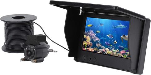 Underwater Fishing Camera High Definition 1080P with 4.3in Screen Video Fish Finder for Ice Fishing Raft in Kuwait