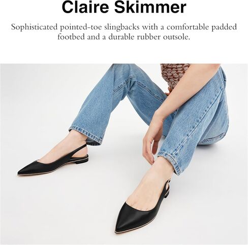 COACH Claire Leather Skimmer in Kuwait