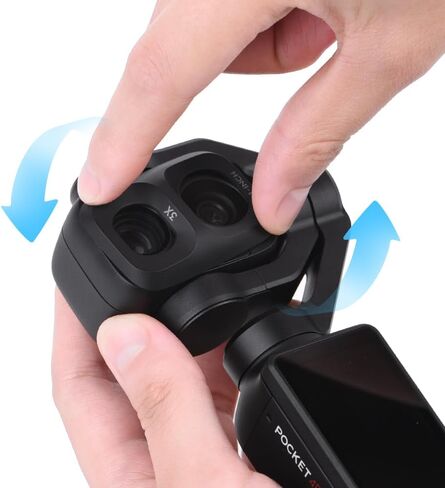 HD Wide Angle Lens for DJI Osmo Pocket 4Pro Gimbal Camera Vlog Accessories in Kuwait
