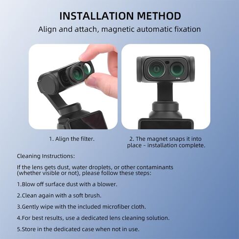 115° Wide Angle Lens for Insta360 Luna Ultra Magnetic Lens Protector | Multi-Coated HD Optical Glass in Kuwait