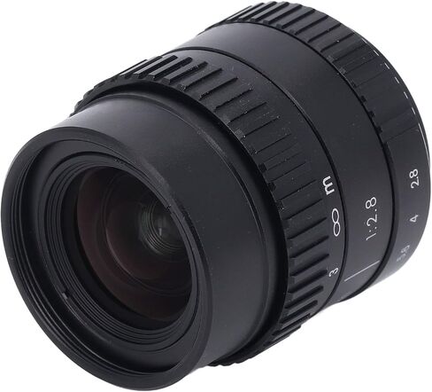 Hyuduo 18mm F2.8 Manual Wide Angle Lens Aluminum Alloy for /3 Mount Cameras with 0.15m Close and 72 Degree View in Kuwait