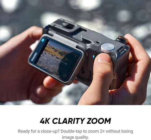 Insta360 CINSBBGA-ACEPRO2166 Ace Pro 2 8K AI-Powered Action Camera Xplorer Pro Bundle with Dual Battery Midnight Black in Kuwait