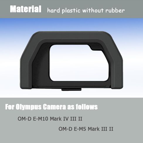 EP15 Eyepiece Cup Viewfinder for Olympus E-M10 Mark IV III-2PCs | EP15, Eyepiece Cup Viewfinder Eyecup for Olympus OM-D E-M10 Mark IV III II, E-M5 Mark III II, Viewfinder Accessories in Kuwait