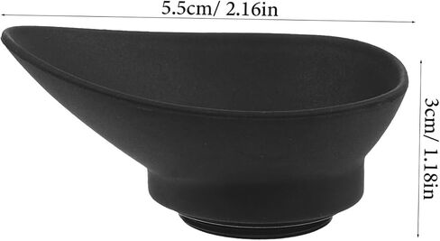 Generic Viewfinder Eye Mask Component Eyecup for Broken Replace Replacement Parts Camera Eye Cup Camera Eye Shades Viewfidner Eyepiece Part Eyecup for Camera Repair Rubber Black in Kuwait