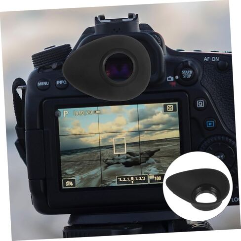 Generic Viewfinder Eye Mask Component Eyecup for Broken Replace Replacement Parts Camera Eye Cup Camera Eye Shades Viewfidner Eyepiece Part Eyecup for Camera Repair Rubber Black in Kuwait