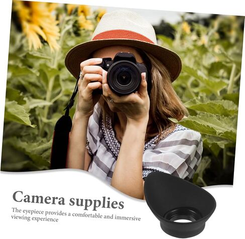 Generic Viewfinder Eye Mask Component Eyecup for Broken Replace Replacement Parts Camera Eye Cup Camera Eye Shades Viewfidner Eyepiece Part Eyecup for Camera Repair Rubber Black in Kuwait