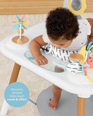 Skip Hop Discoverosity Montessori-Inspired 3-Stage Activity Center & Play Table for Baby Ages 4m+ in Kuwait