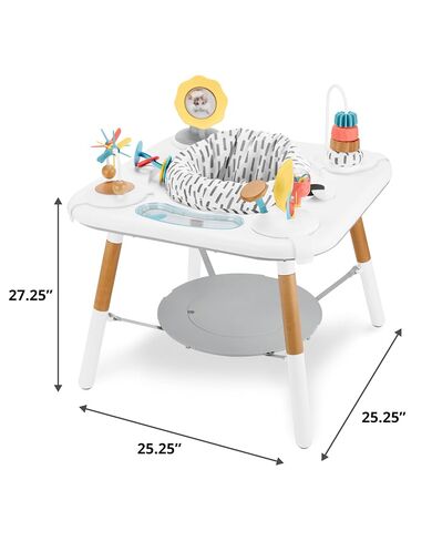 Skip Hop Discoverosity Montessori-Inspired 3-Stage Activity Center & Play Table for Baby Ages 4m+ in Kuwait