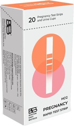[20Pack] Pregnancy Tests for Women with Cups,Accurate Pregnancy Test Strips Early Home Detection HCG Test Pregnancy Kit in Kuwait
