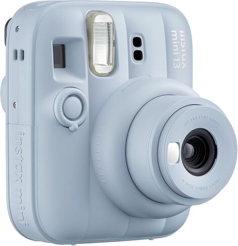 FUJIFILM instax Mini 13 Instant Film Camera (Frost Blue) with Ultimate Accessory Kit | Includes Carrying Case, 40 Sheets of Film, Stickers, Assorted Photo Frames, Photo Album, Lens Filters, + More in Kuwait