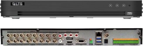 LTD8316D-ET 16CH 5MP TVI/AHD/CVI/CVBS & 8CH 4MP IP H.265 Pro+ Deep Learning DVR (1TB HDD Included) in Kuwait