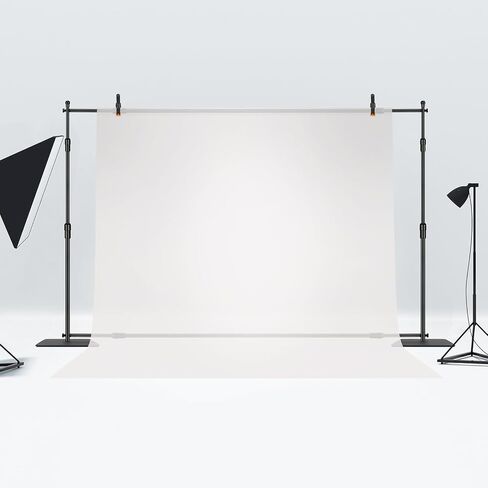 VEVOR 10ft x10ft Pipe and Drape Kit, Heavy Duty Backdrop Stand with Carbon Steel Base, Adjustable Backdrop Support with 2 Clamps and A Carry Bag for Wedding, Party, Event, Photography and Exhibition in Kuwait