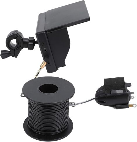 Underwater Fishing Camera HD 1080P High Definition Video Fish Finder for Ice Fishing, 4.3in Screen 12Hrs Working Time for Deep Well Detection in Kuwait