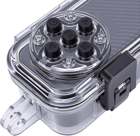 4K Underwater Camera 30M Water Proof, Dual Lens WiFi Vlog Camera with 1.53 Inch Screen, Helmet Bike Mount for Cycling Travel in Kuwait
