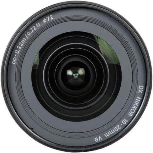 Nikon - AF-P DX NIKKOR 10-20mm f/4.5-5.6G VR Wide-Angle Zoom Lens for APS-C F-Mount Cameras (20067) + Filter Kit + Cap Keeper + Cleaning Kit in Kuwait