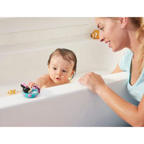 The First Years Disney Minnie Mouse Squirties Baby Bath Toys - Squishy Toddler Toys for Bath, Pool, and Everyday - 3 Count in Kuwait