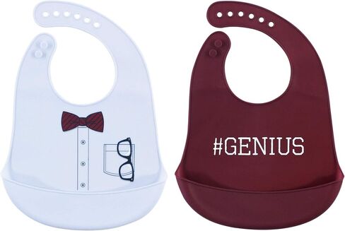Little Treasure Unisex BabySilicone Bibs in Kuwait
