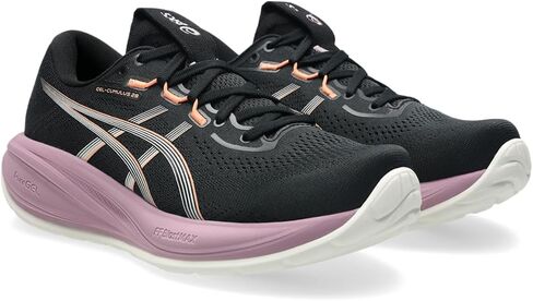 ASICS Women's Gel-Cumulus 28 Running Shoes, 9, Black/Taro Purple in Kuwait