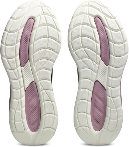 ASICS Women's Gel-Cumulus 28 Running Shoes, 9, Black/Taro Purple in Kuwait