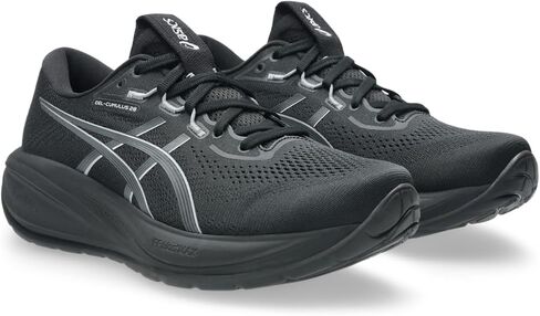 ASICS Women's Gel-Cumulus 28 Running Shoes, 8.5, Black/Carrier Grey in Kuwait