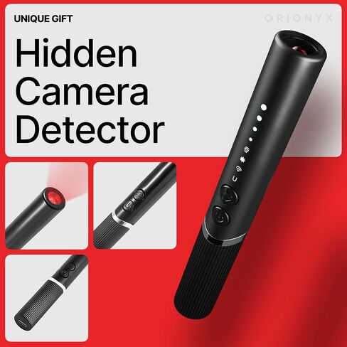 Hero Pen Hidden Camera Detector | Privacy Pen Anti-Spy Camera Finder, Bug and GPS Tracker Detector, For Home, Office, and Travel, Perfect for Gift in Kuwait