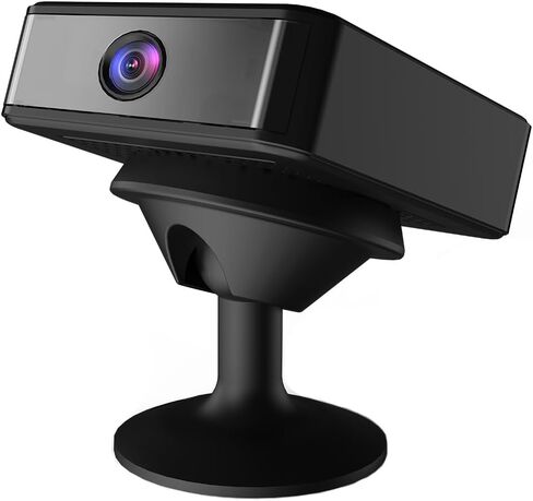 UCOCARE No WiFi Security Camera, 4K Wireless Mini Indoor Outdoor Camera | Works with or Without WiFi, Small Surveillance Cameras with Night Vision, Flexible Installation, Home/Pet, Dack Black in Kuwait