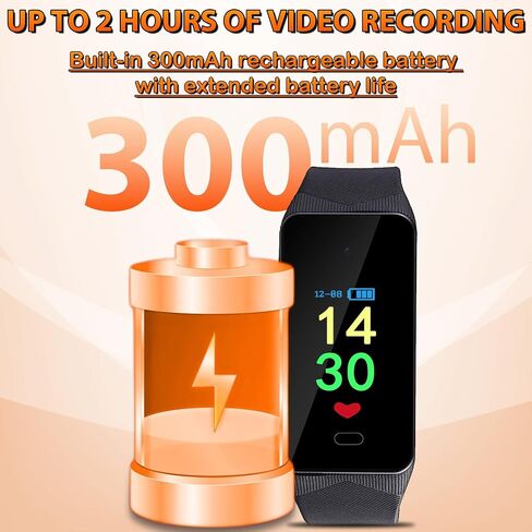 CENGFERDER 64GB Mini Video Camera,1080P Nanny Cam Portable Recorder with Motion Detection Outdoor and Security Cameras (with 64GB) in Kuwait